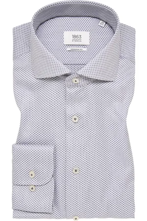 ETERNA MODERN FIT Hemd in strukturiert