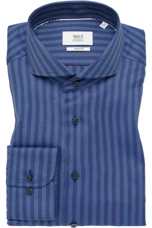 ETERNA SLIM FIT Hemd in gestreift