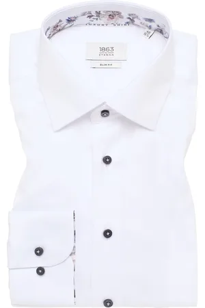 ETERNA SLIM FIT Luxury Shirt in unifarben