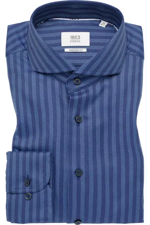 ETERNA MODERN FIT Hemd in gestreift