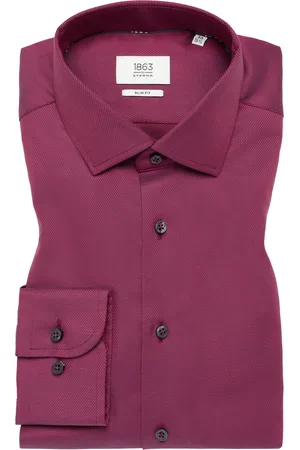 ETERNA SLIM FIT Hemd in strukturiert