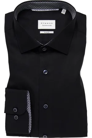 ETERNA SLIM FIT Original Shirt in unifarben