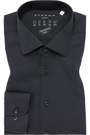 ETERNA SLIM FIT Performance Shirt in unifarben
