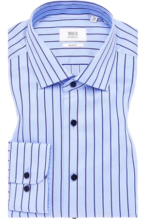 ETERNA SLIM FIT Hemd in gestreift
