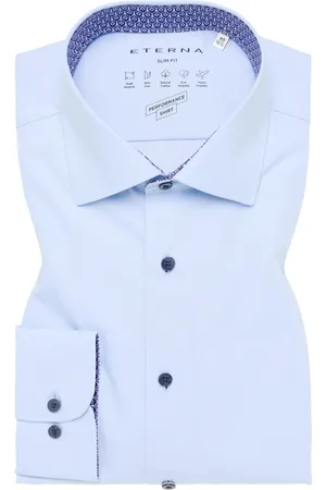 ETERNA SLIM FIT Performance Shirt in unifarben