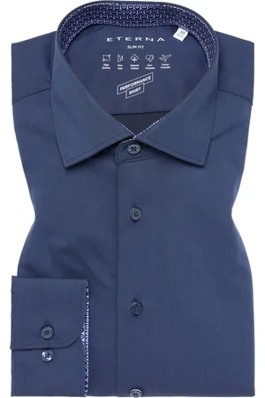 ETERNA SLIM FIT Performance Shirt in unifarben