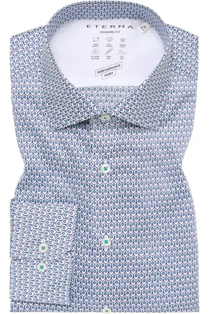 ETERNA MODERN FIT Performance Shirt in bedruckt