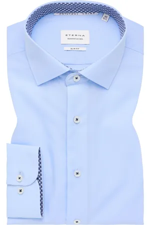 ETERNA SLIM FIT Original Shirt in unifarben