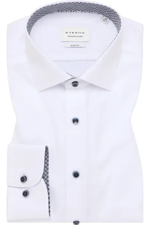 ETERNA SLIM FIT Original Shirt in unifarben