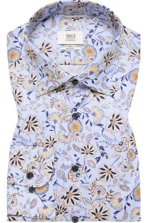 ETERNA SLIM FIT Hemd in bedruckt