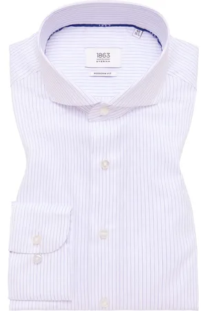 ETERNA MODERN FIT Hemd in gestreift