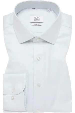 ETERNA SLIM FIT Hemd in strukturiert