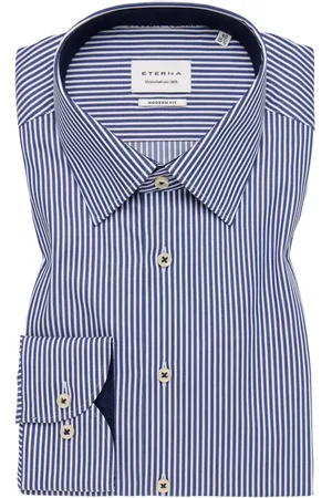 ETERNA MODERN FIT Hemd in gestreift