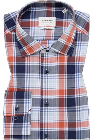ETERNA MODERN FIT Hemd in kariert