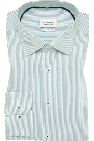 ETERNA MODERN FIT Hemd in gestreift