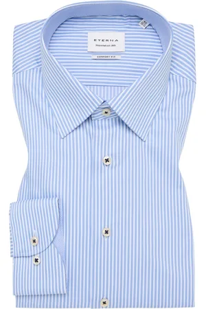 ETERNA COMFORT FIT Hemd in gestreift