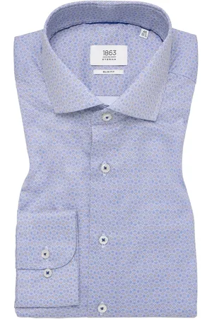 ETERNA SLIM FIT Hemd in bedruckt