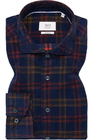 ETERNA SLIM FIT Hemd in kariert