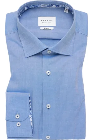 ETERNA SLIM FIT Hemd in strukturiert