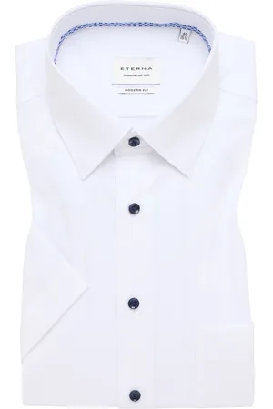 ETERNA MODERN FIT Hemd in strukturiert