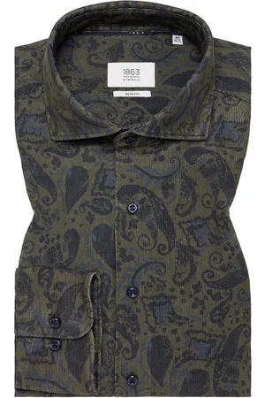 ETERNA SLIM FIT Hemd in bedruckt
