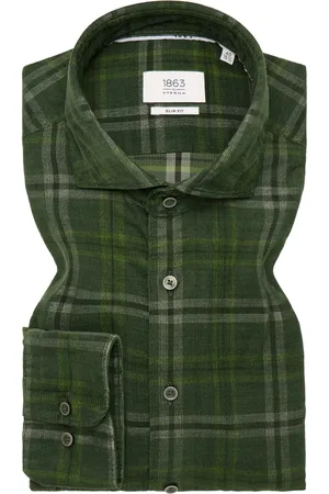 ETERNA SLIM FIT Hemd in kariert