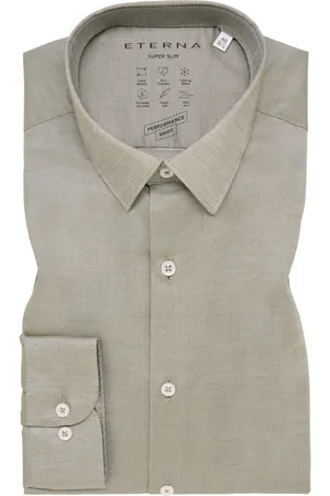 ETERNA SUPER SLIM Performance Shirt in strukturiert
