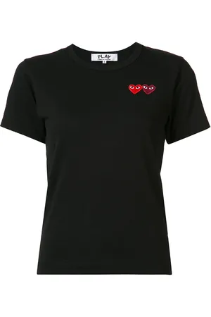 Comme des Garçons T-Shirt mit Logo-Stickerei