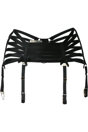 BORDELLE Strumpfhalter mit Riemendesign