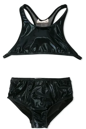 Le pandorine Bikini mit hohem Ausschnitt