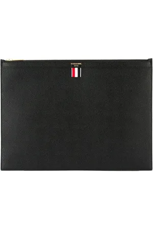 Thom Browne Große Clutch mit Reißverschluss