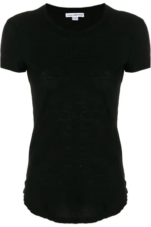 James Perse T-Shirt mit rundem Ausschnitt