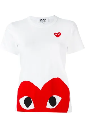 Comme des Garçons T-Shirt mit Herz-Print