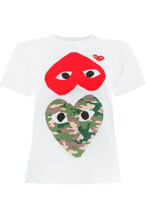 Comme des Garçons T-Shirt mit Herz-Print