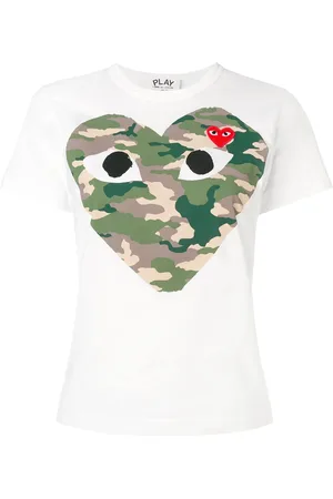 Comme des Garçons T-Shirt mit Herz-Print
