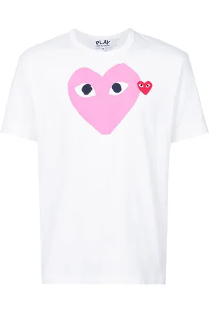 Comme des Garçons T-Shirt mit Herz-Print