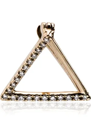 SHIHARA 18kt Gelbgoldohrringe mit Diamanten