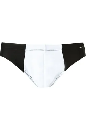 AMIR SLAMA Zweifarbige Badehose