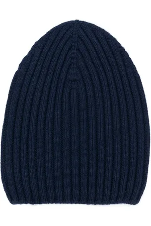 Barrie Gerippte Kaschmirbeanie