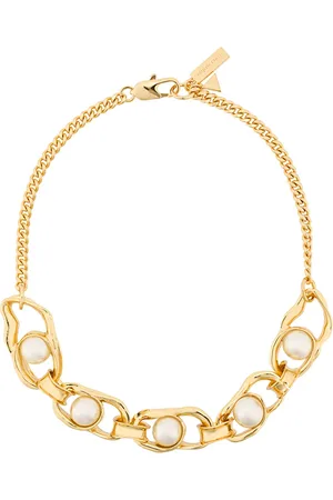 Coup De Coeur Halskette mit Perlen