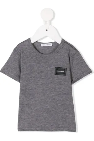 Dolce & Gabbana T-Shirt mit Logo-Schild