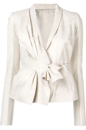 Rick Owens Jacke mit Raffung