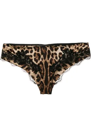 Dolce & Gabbana Slip mit Leoparden-Print