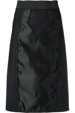 Dolce & Gabbana Rock mit Satineinsatz