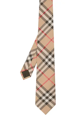 Burberry Seidenkrawatte mit Vintage-Check
