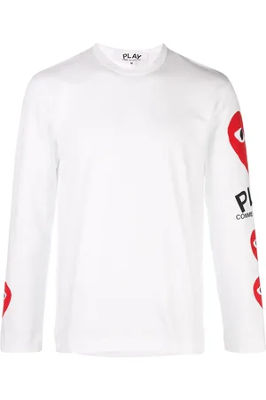 Comme des Garçons T-Shirt mit Herz-Print