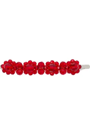 Simone Rocha Haarklammer mit Blumenapplikation