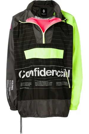 MARCELO BURLON Windbreaker mit Schriftzug
