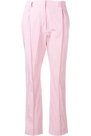 VALENTINO GARAVANI Cropped-Hose mit Falten