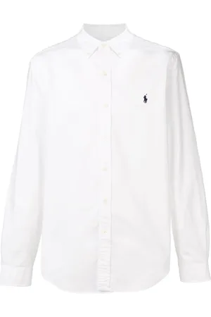 Ralph Lauren Hemd mit Logo-Stickerei